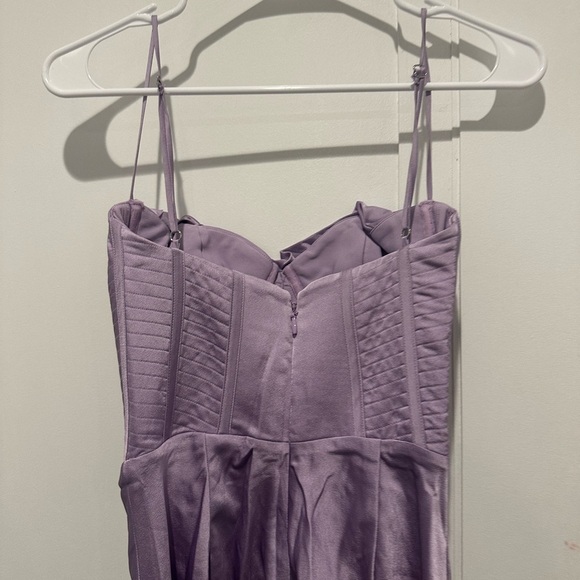 House of CB Purple Charmaine Corset Dress Maxi - Picture 8 of 10